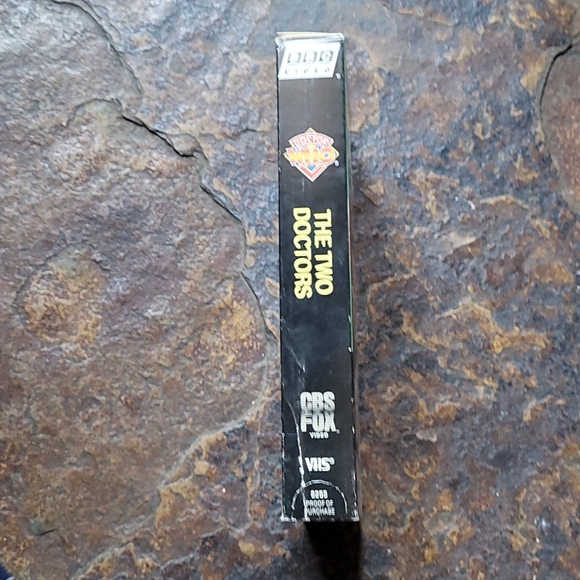 Dr Who The Two Doctors case & Day of Daleks VHS - Picture 4 of 6
